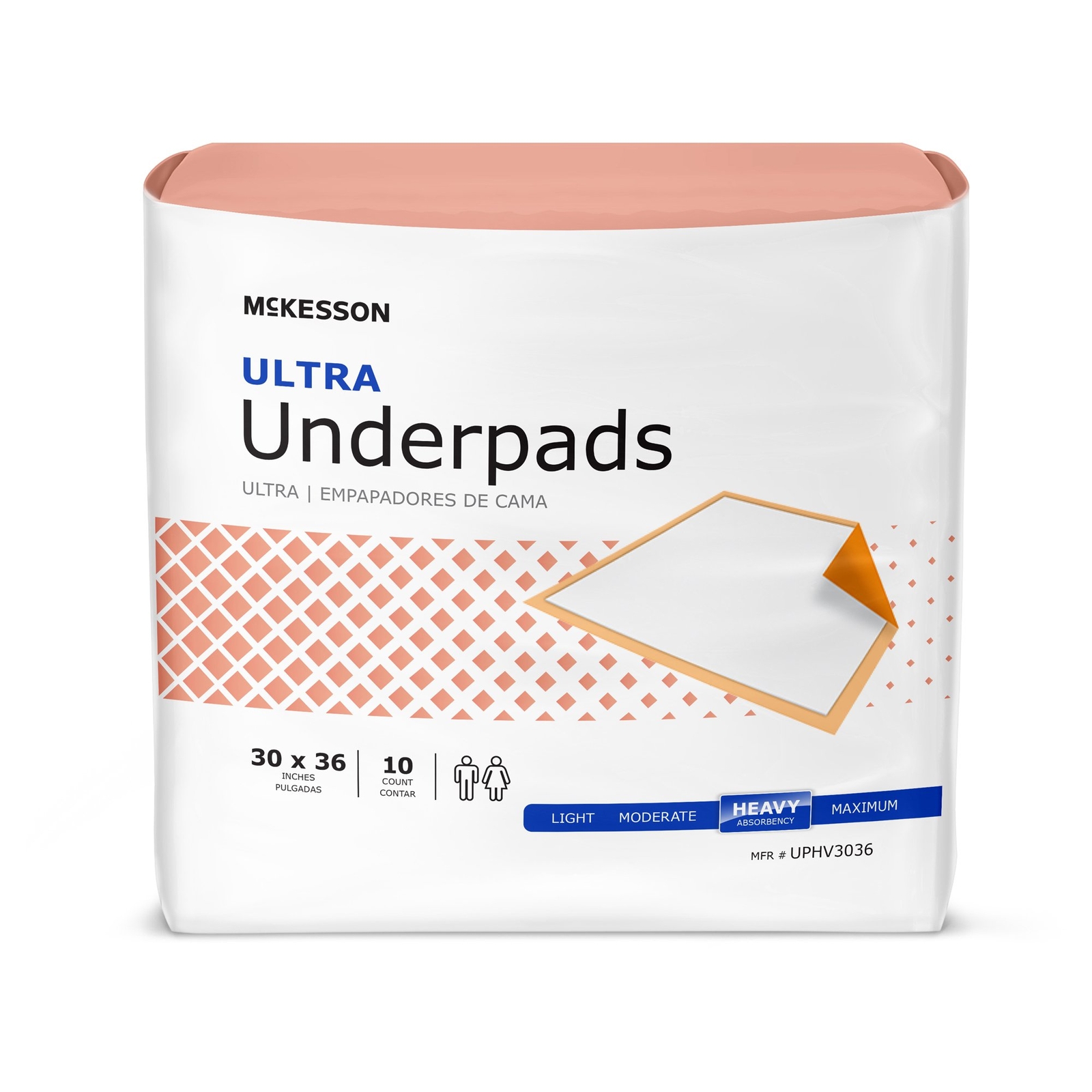 McKesson 60 30×36 Heavy Absorbency Adult Disposable Underpads Puppy Dog Pads