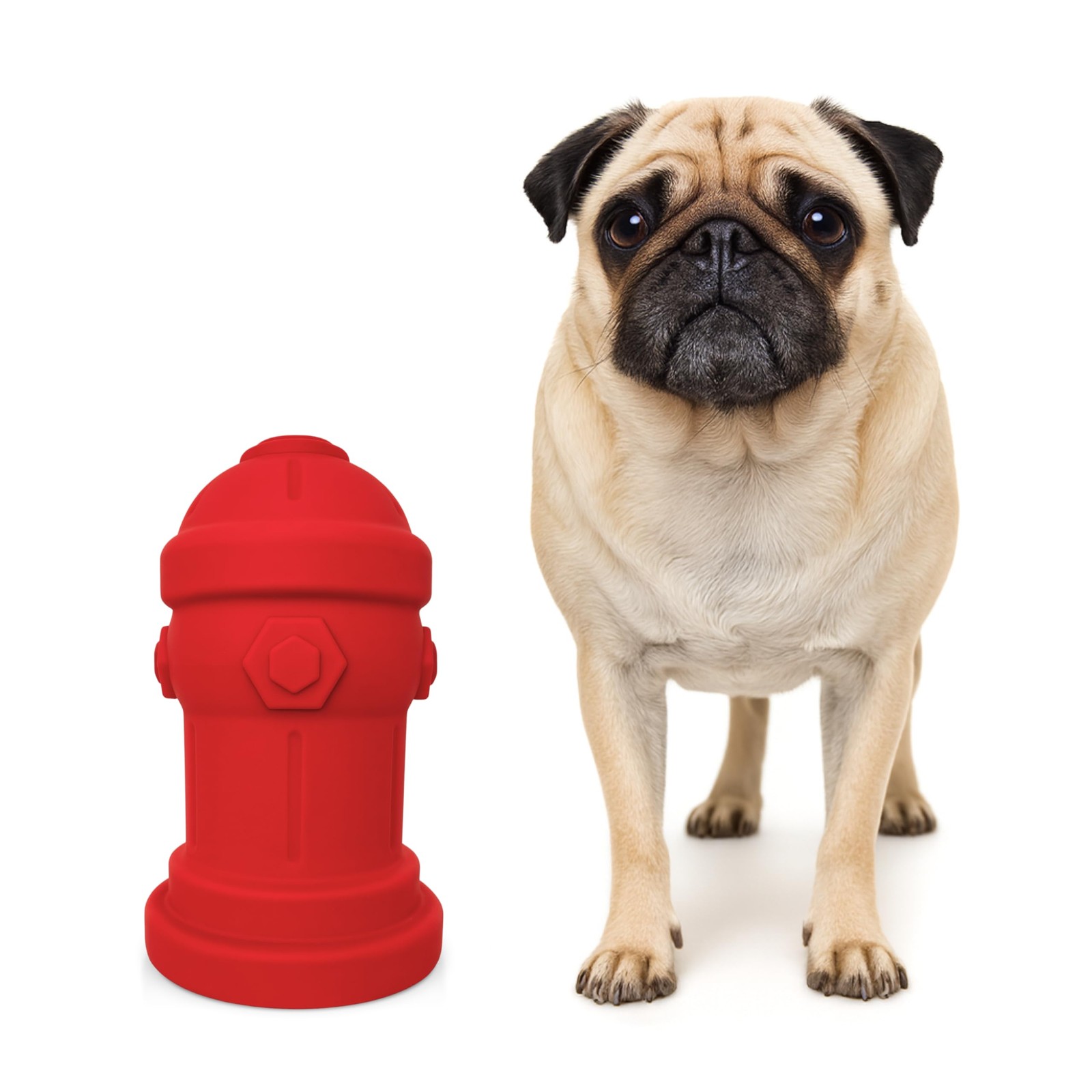 Small Dog Fire Hydrant Potty Training Aid Silicone Indoor Outdoor Puppy Trainer