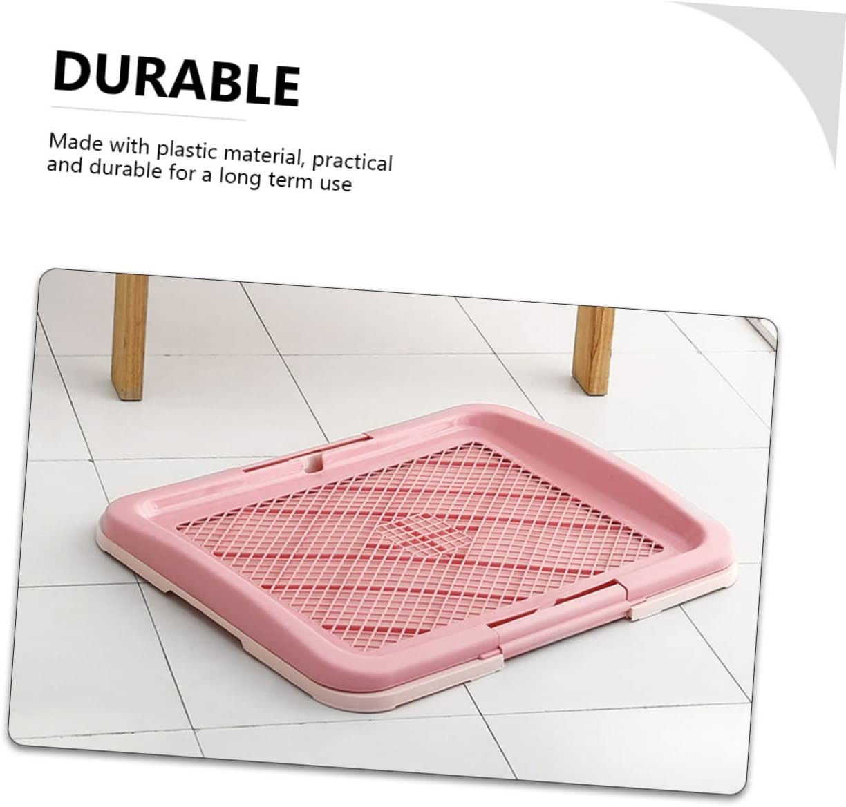 Household Puppy Tray Thickened Dog Training Accessory Easy Pet Supply for Indoor