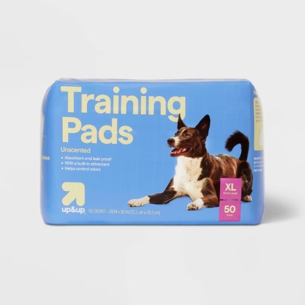 Dog Training Pads – XL – 50ct : Disposable, All Ages, Unscented