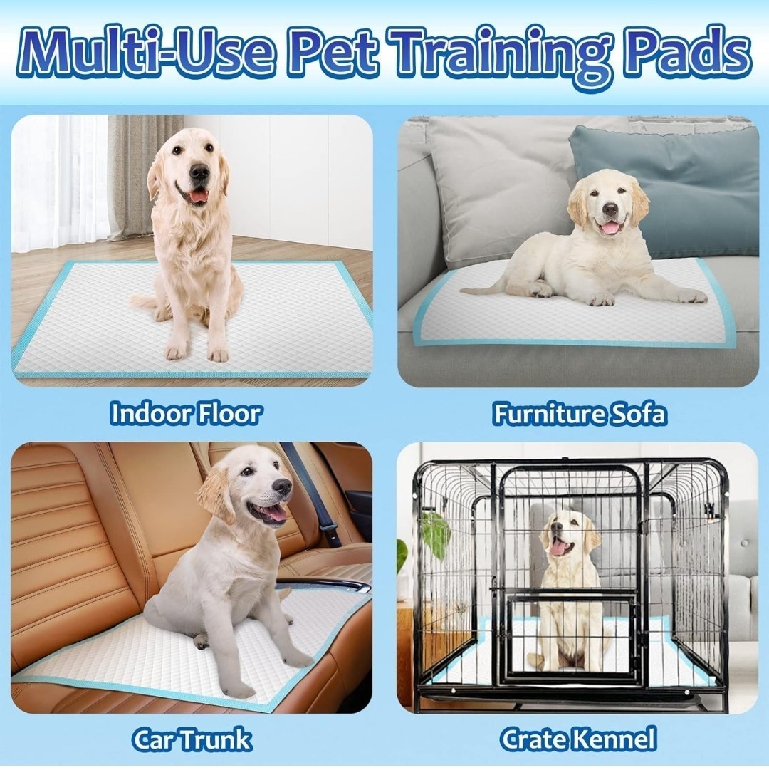 Dogcator Dog Pee Pads Extra Large 30″x36″ 30 Count Super Absorbent Pee Pads f…