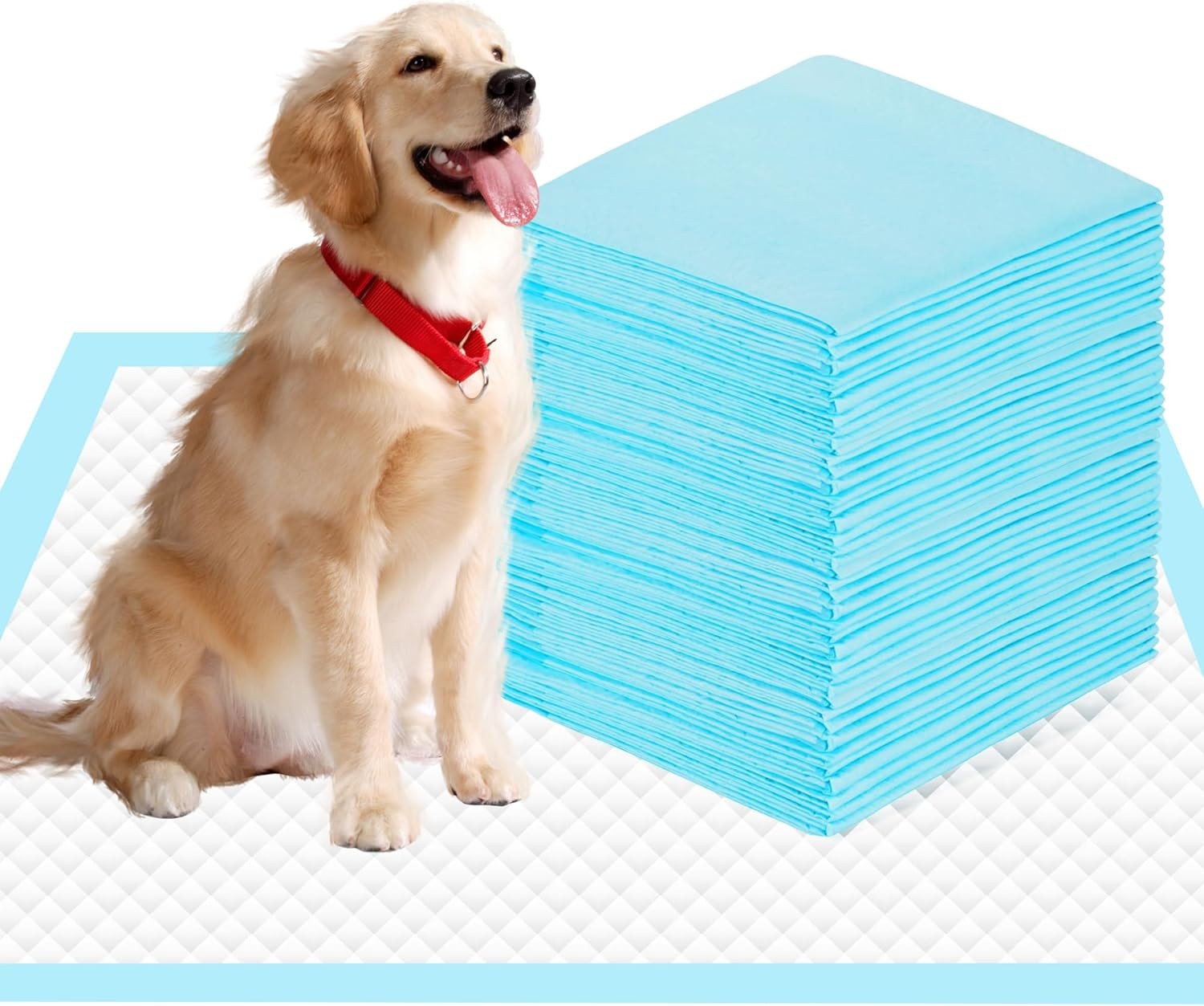 28″X34″ Dog Pee Pads Extra Large, Super Absorbent Leakproof Quick Drying Pee …