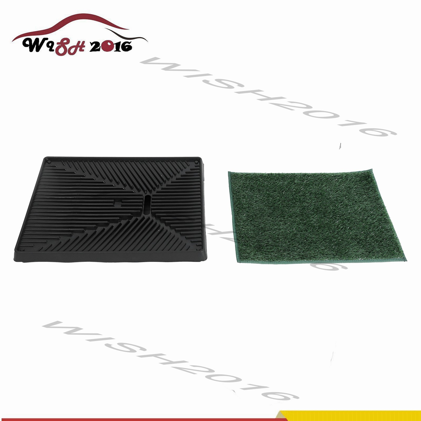 Puppy Dog Pet Potty Training Pee Pad Mat Tray Grass House Toilet W/tray Indoor