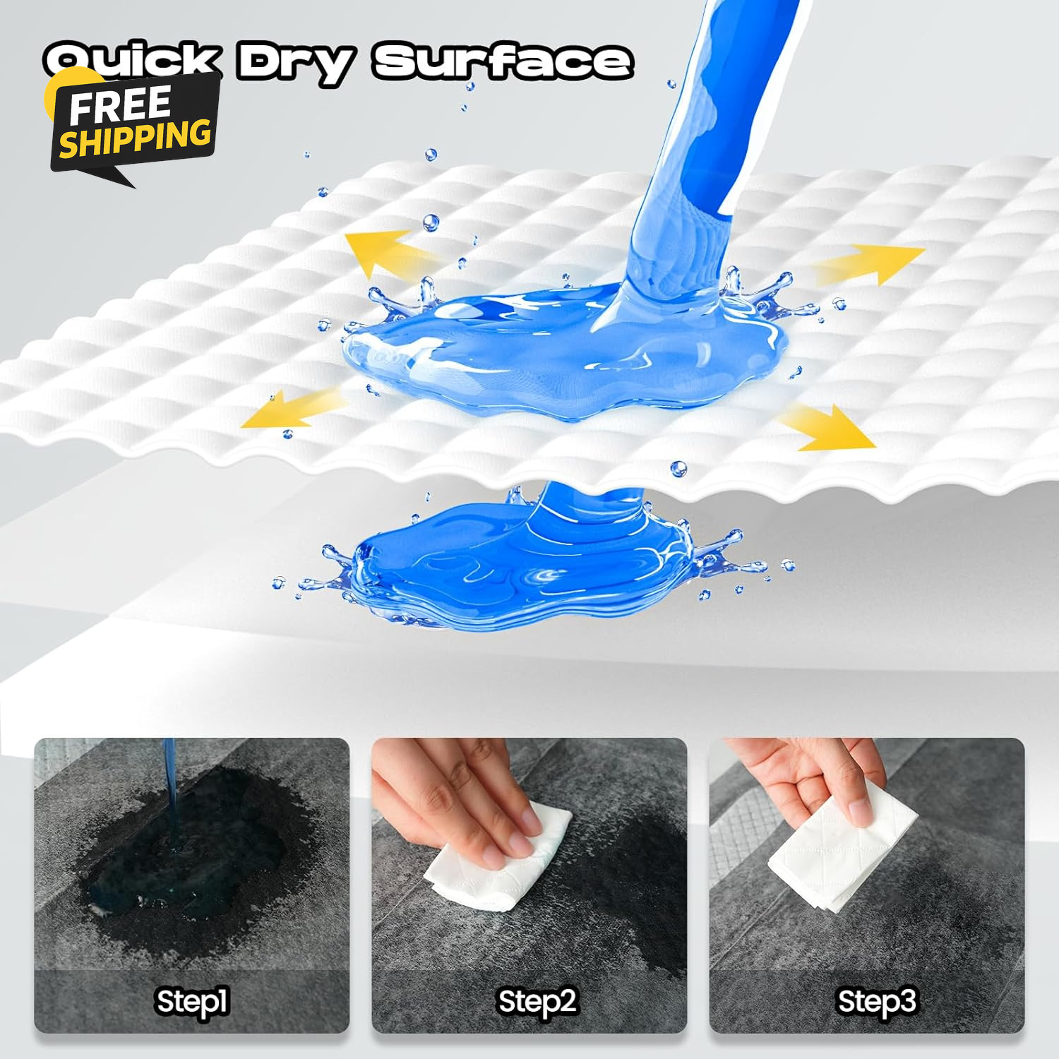 Dog Pee Pads for Dogs XXL 30″X36″ Charcoal Puppy Pads 50 Counts Extra Large Disp