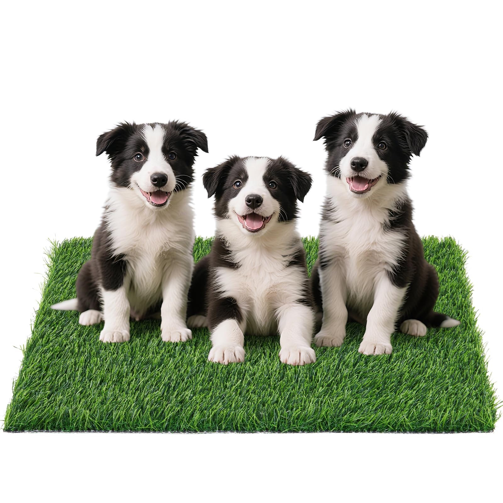 Artificial Grass Pad for Dogs Potty: 39X24.4 Inches Fake Grass for Dogs Puppy…