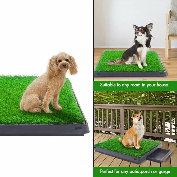 Puppy Pee Pad Dog Potty Pad Mat Grass Pet Training Pads Toilet Indoor Outdoor