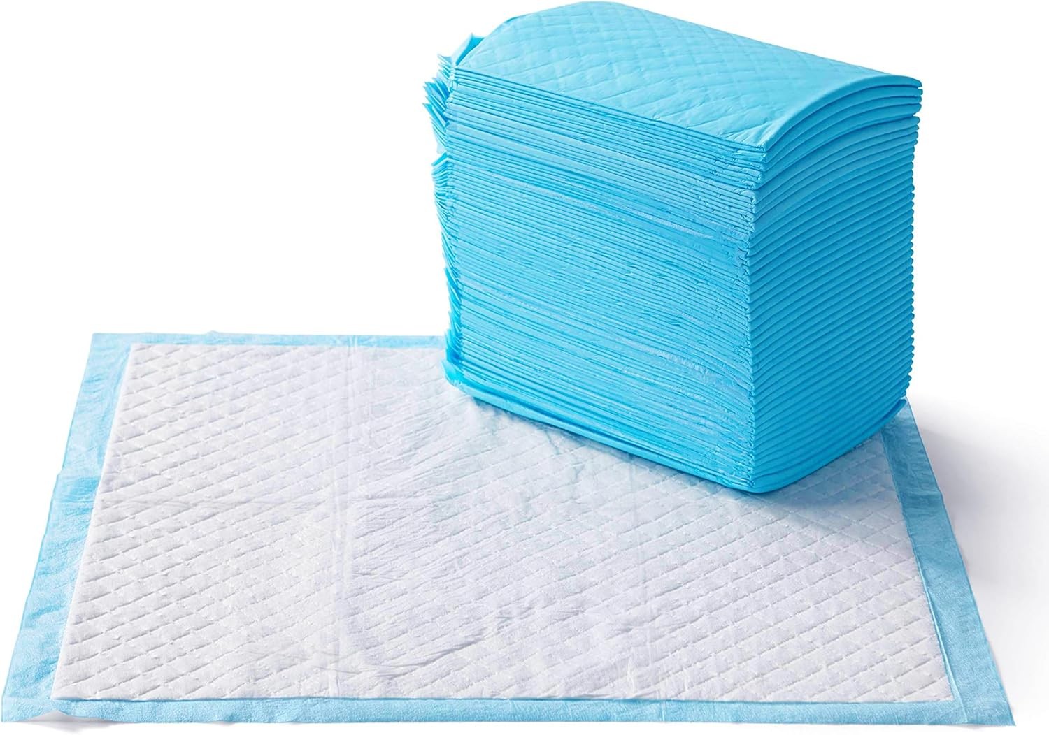 Large Dog Pee Pads 15-150 Count Leak Proof Puppy Training Mats Bulk Quick-Dry