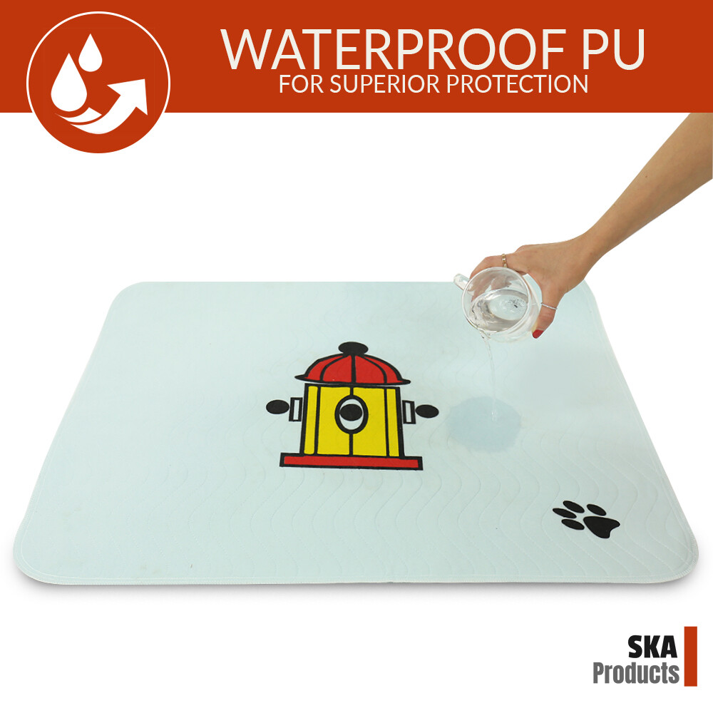 Washable Puppy Pads – Potty Training, Whelping, and More – Hydrant & Tree