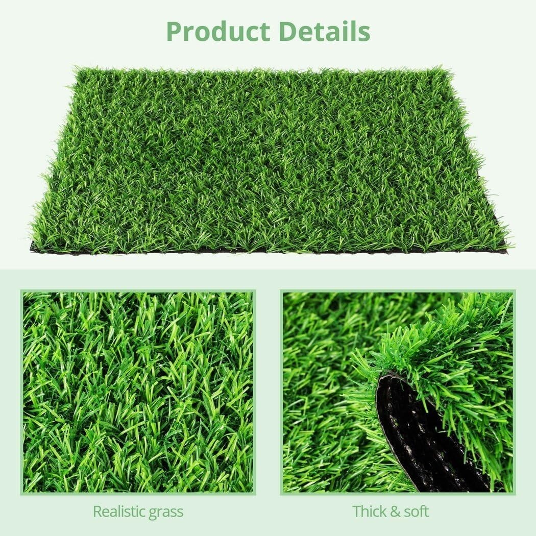 12Pack Chicken Nesting Pads, 12”x12” Nesting Box Pads Artificial Grass Washab…