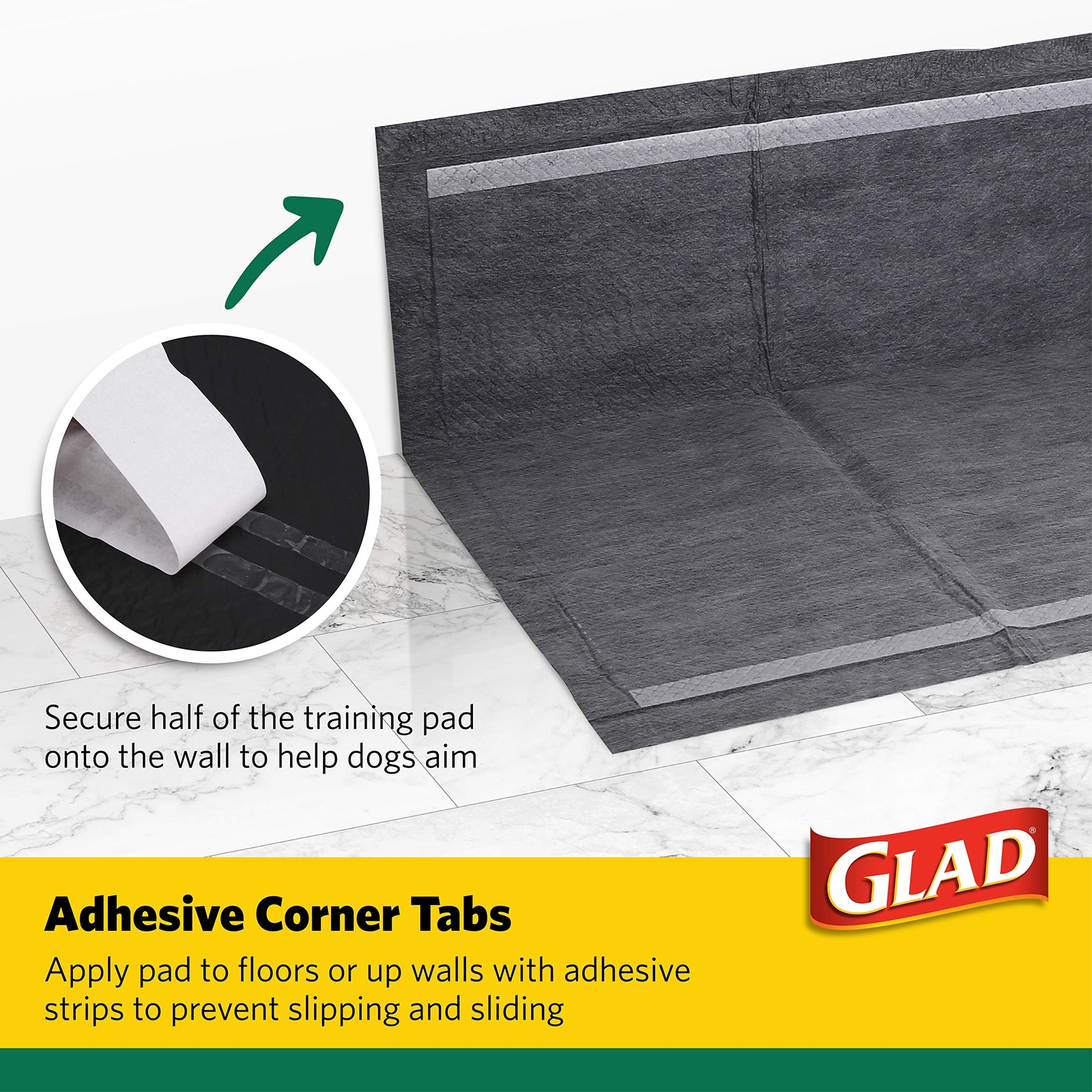 Glad for Pets Activated Carbon XL Puppy Training Pads 48 Count 30 x 36 Inches