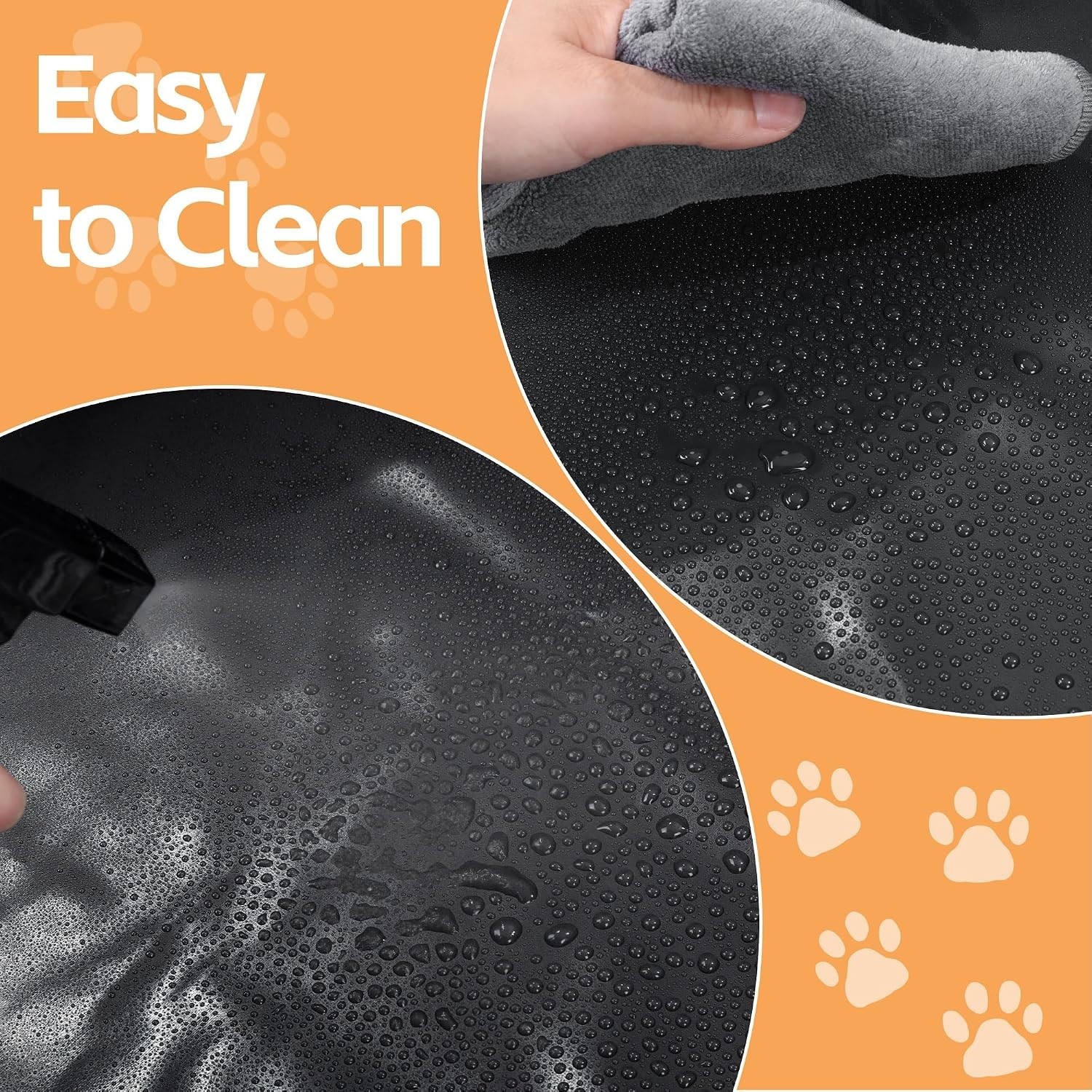 Elegant Indoor Dog Potty with Elevated Sides – 33.8″ L x 28″ W for Large Breeds