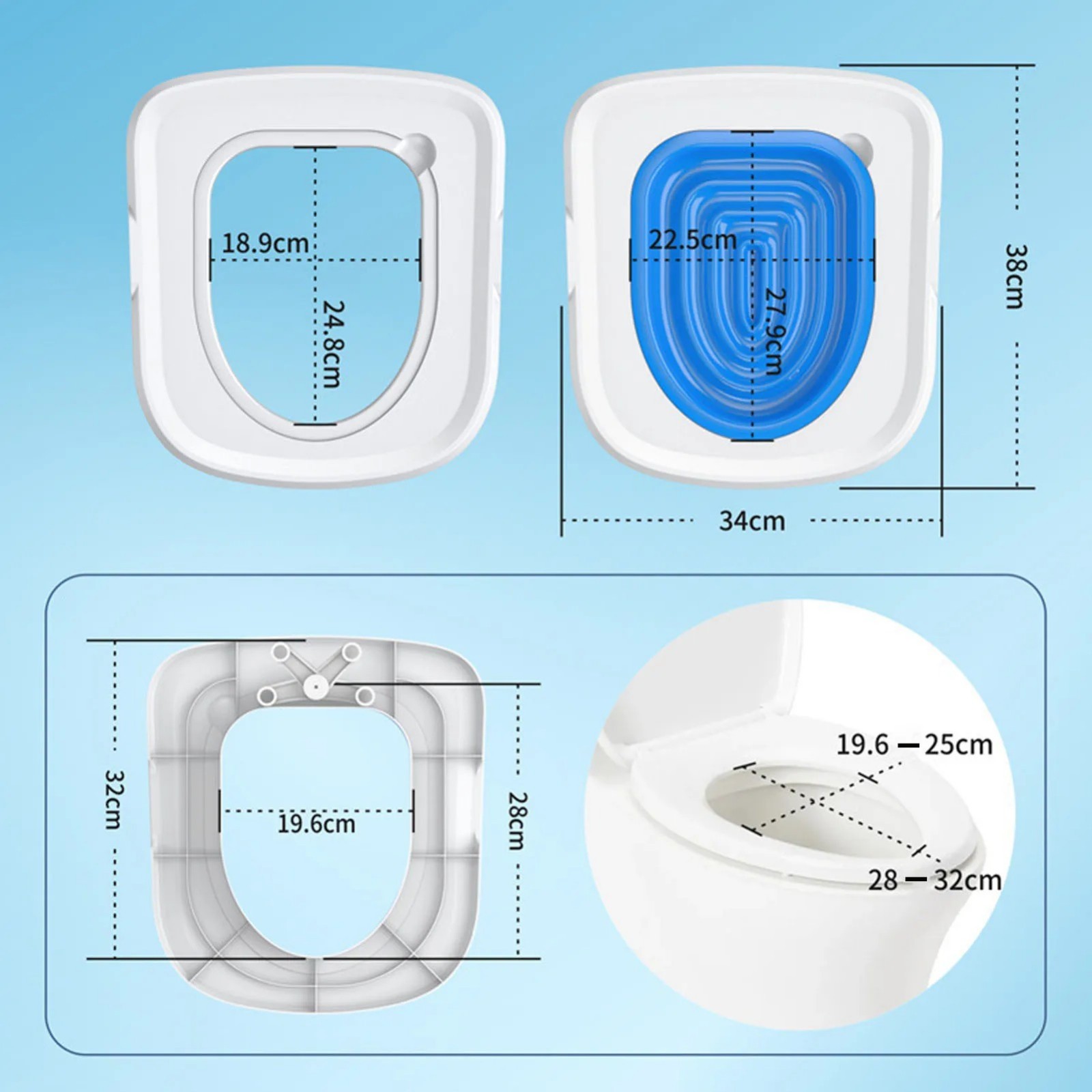 Pet Cat and Dog Toilet Training Artifact Kit Sand Tray Toilet Removable Reusable