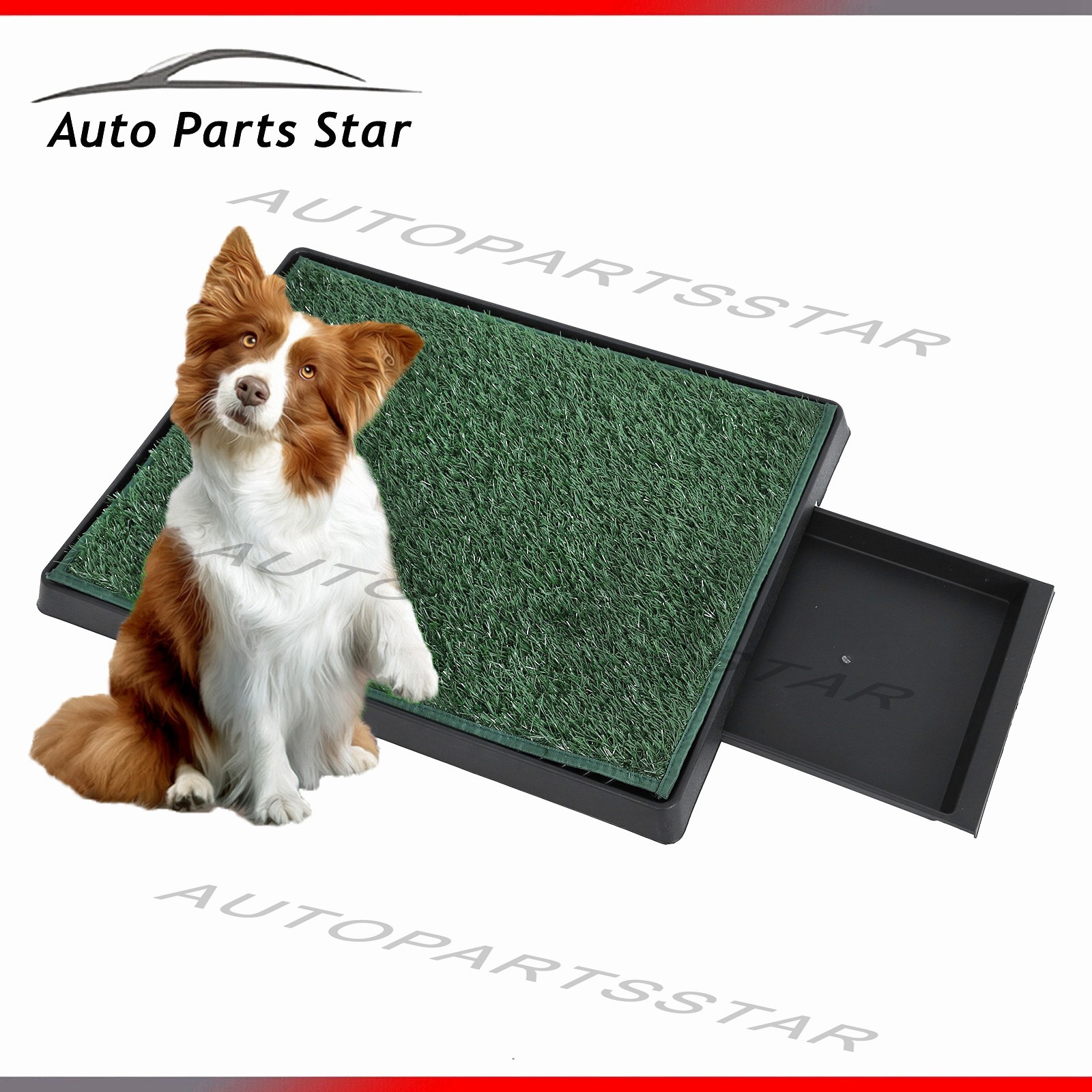 Pet Potty Trainer Grass Mat Dog Puppy Training Pee Patch Pad Indoor Toilet
