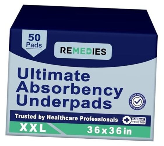 – Bed Pads Disposable Adults, Seniors, Kids & Puppy Pads – 36″ x 36″ 36×36