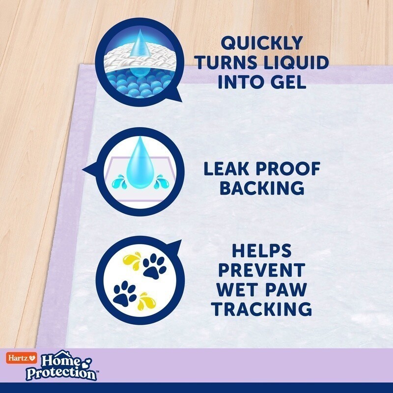 Odor Eliminating Lavender Dog Pads XXL Absorbent Disposable Leak Proof 40ct New