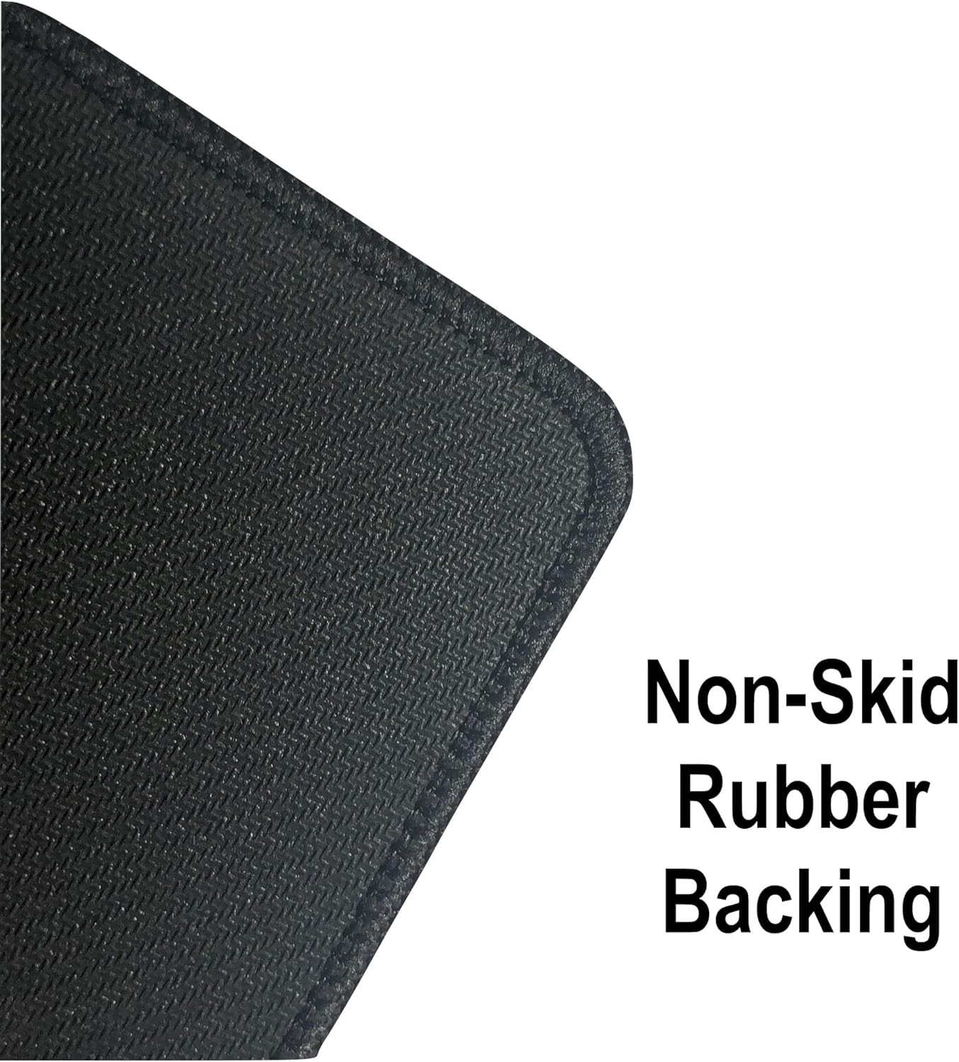 DaVoice Dog Button Mat – 6-Button Placement Pad for 8″ x 35″, Black