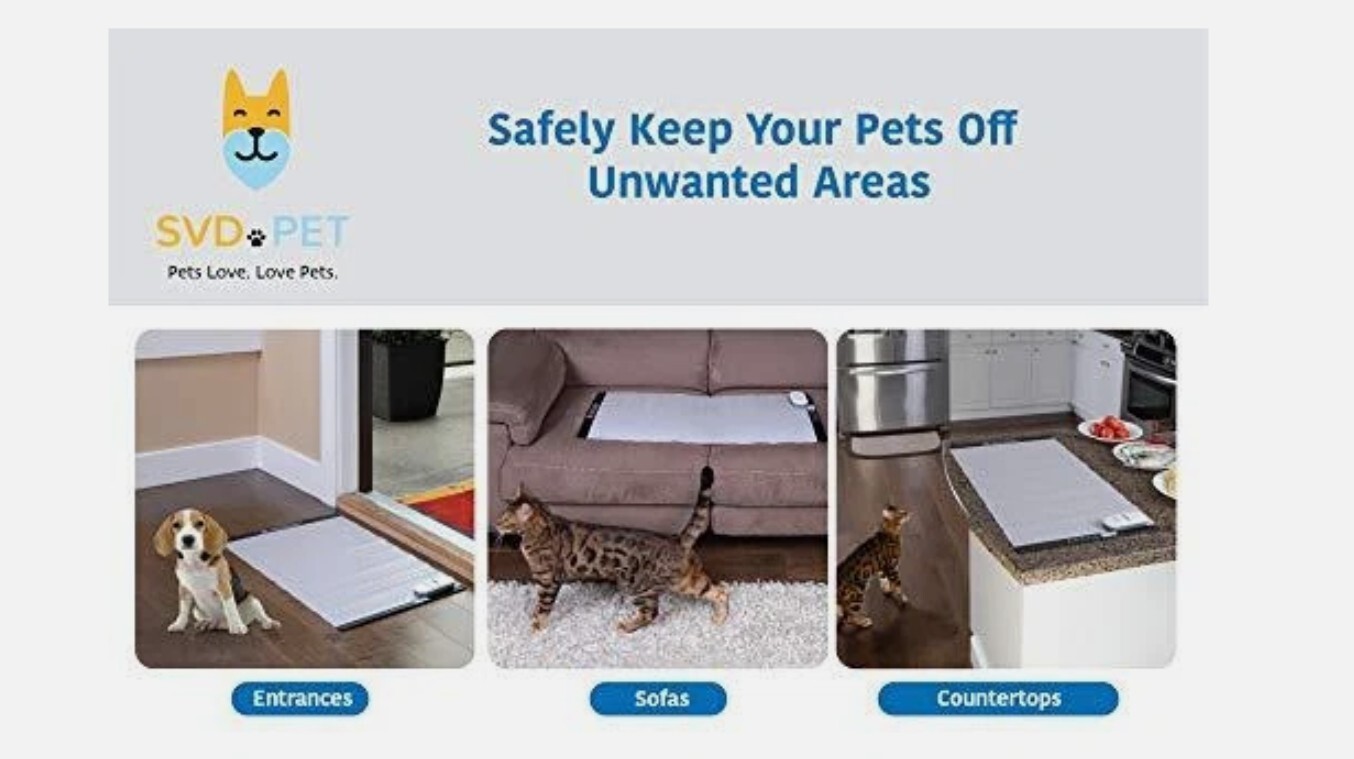 SVD.PET – PET TRAINING MAT FOR DOGS & CATS – SIZE 85″ x 12″