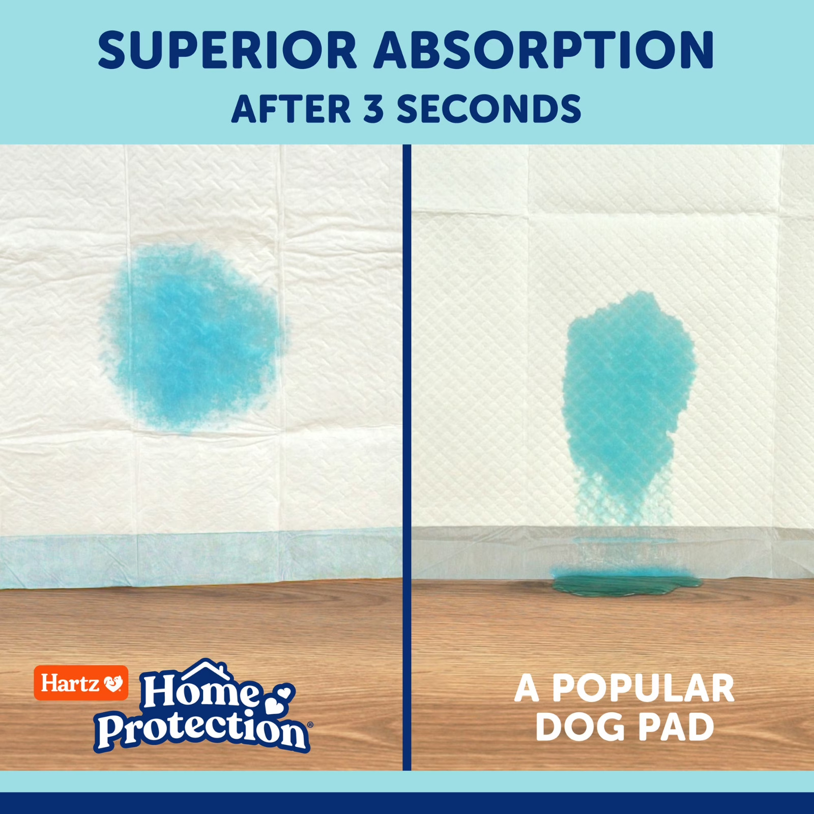 (2 pack) Hartz Home Protection 2XL Dog Pads 30″ x 30″ Odor Eliminating 20 Count