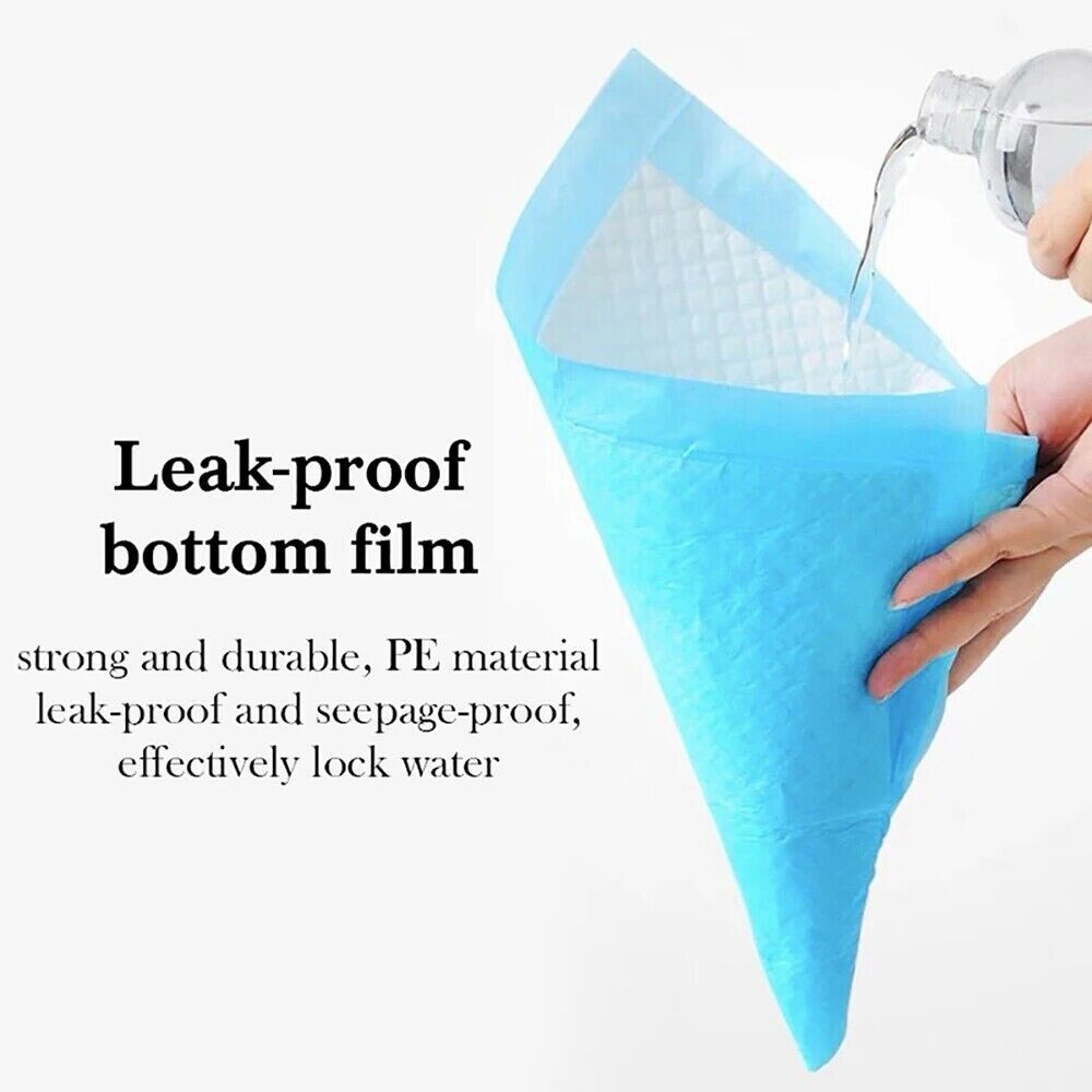 100pcs 17in Pet Diaper Dog Training Pee Pads Disposable Healthy Nappy Toilet Mat