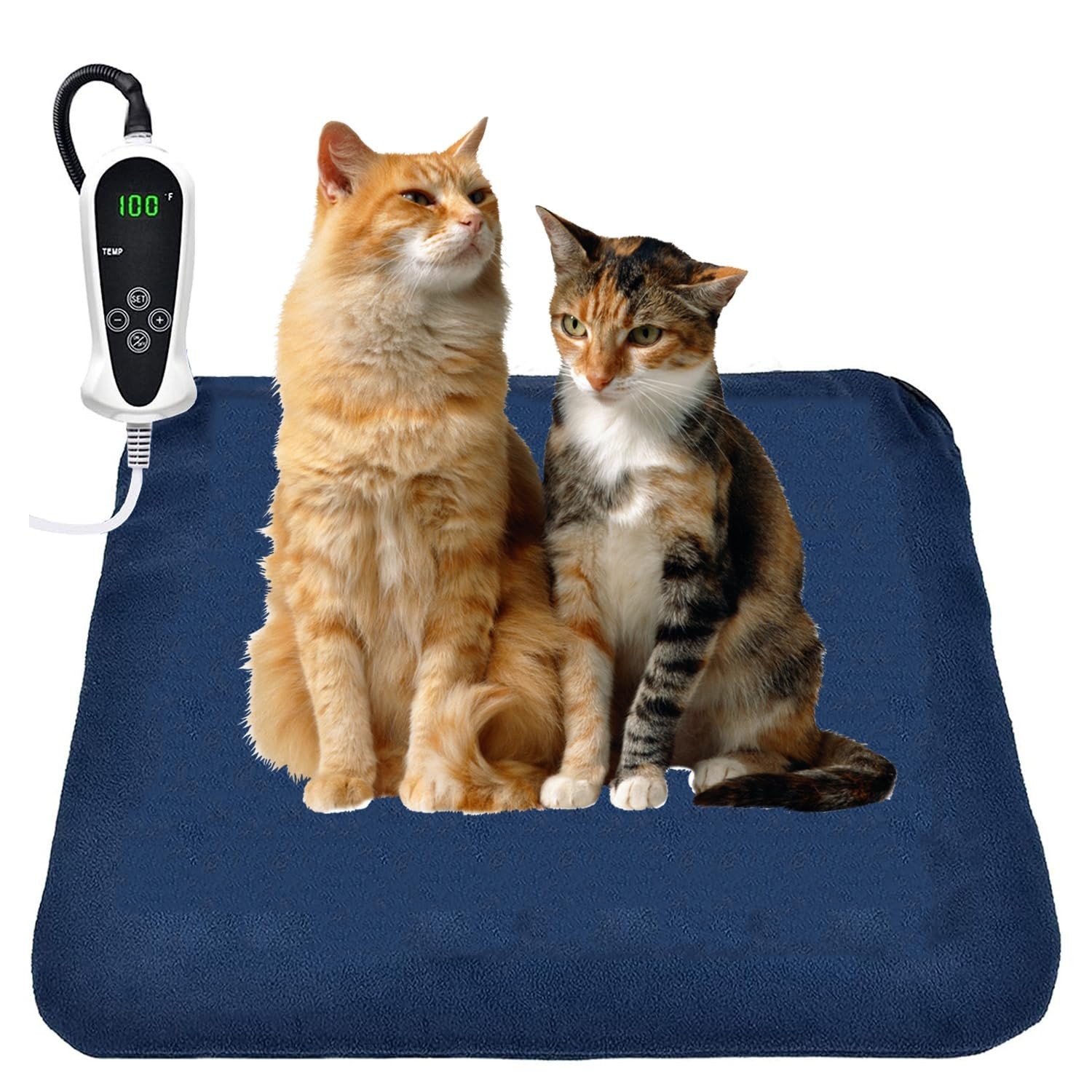 Pet cat and Dog pad 30W, Size M: 18 * 18 “,Waterproof, Constant Temperature H…
