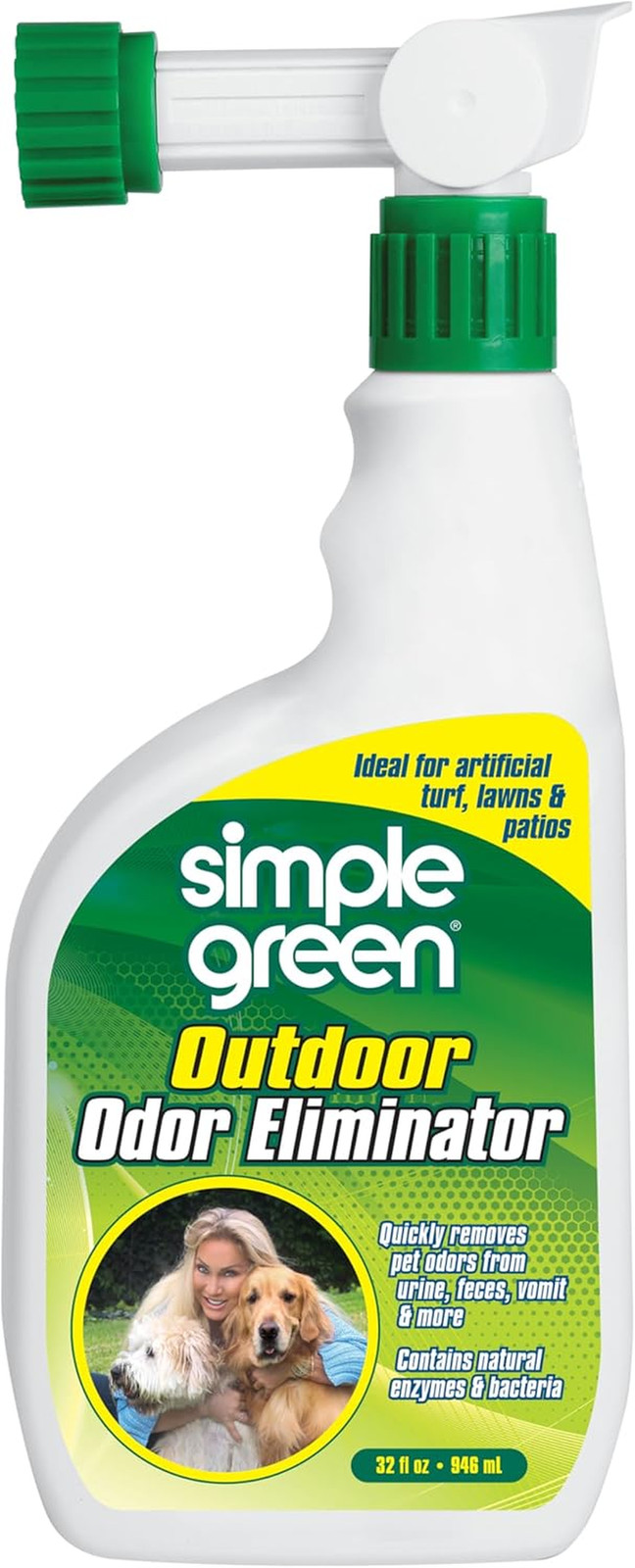Simple Green Outdoor Odor Eliminator for Pets, Dogs, Ideal for Artificial Grass