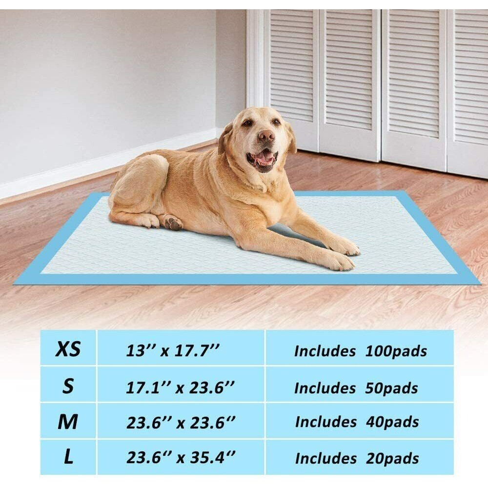Super-Absorbent Waterproof Dog & Puppy Pet Training Pad Housebreaking Pet Pad US