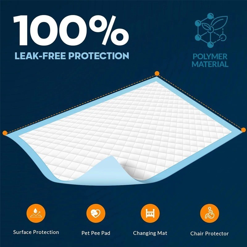 Dog Puppy Training Pee Pads Medical Ultra Heavy Absorbency Disposable Underpads