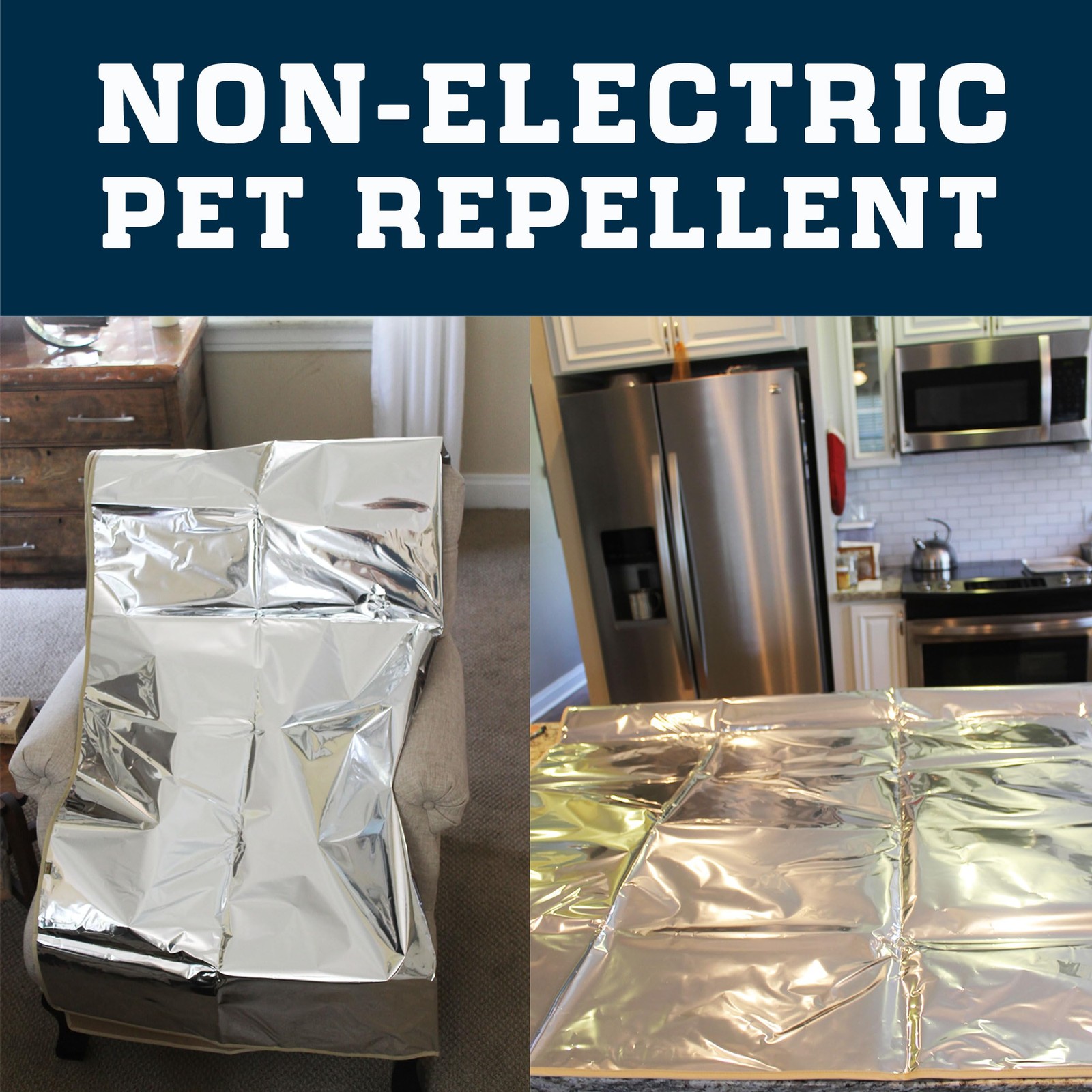 Enthusiast Gear Pet Repellent Mat – Non Electric Cat & Dog Deterrent Training