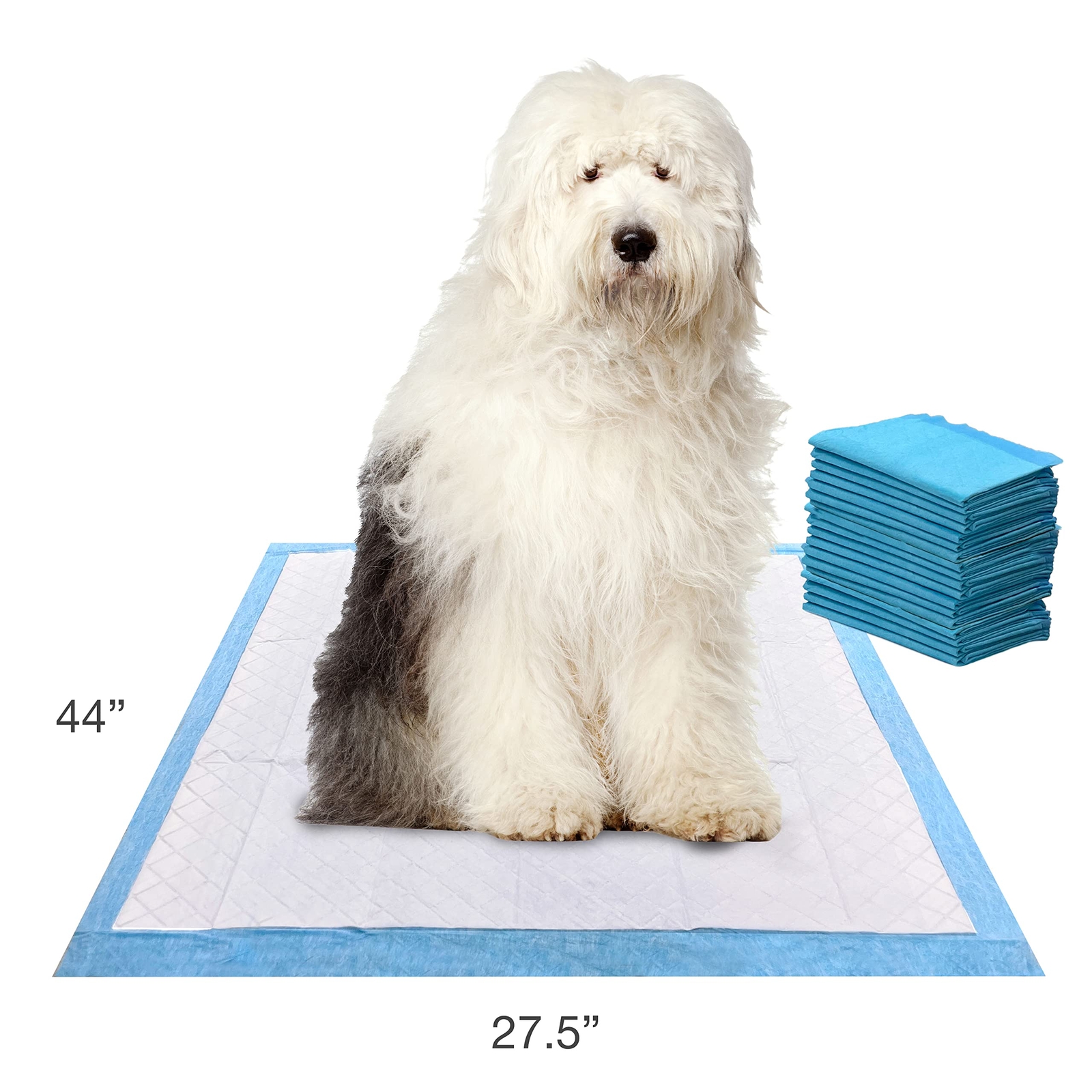Wee Wee Gigantic Dog Pee Pads 27.5 x 44 18 Count Leak Proof 24 Hour Protection