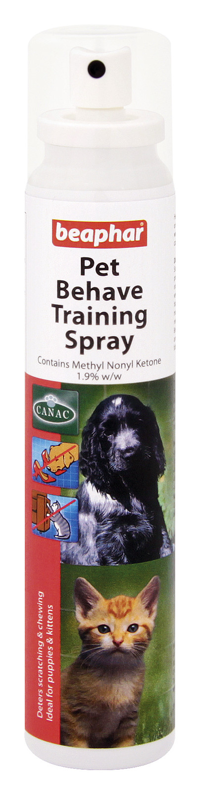 Beaphar Pet Behave Training Spray 125ml for Cats Dogs – Protect Your Furniture