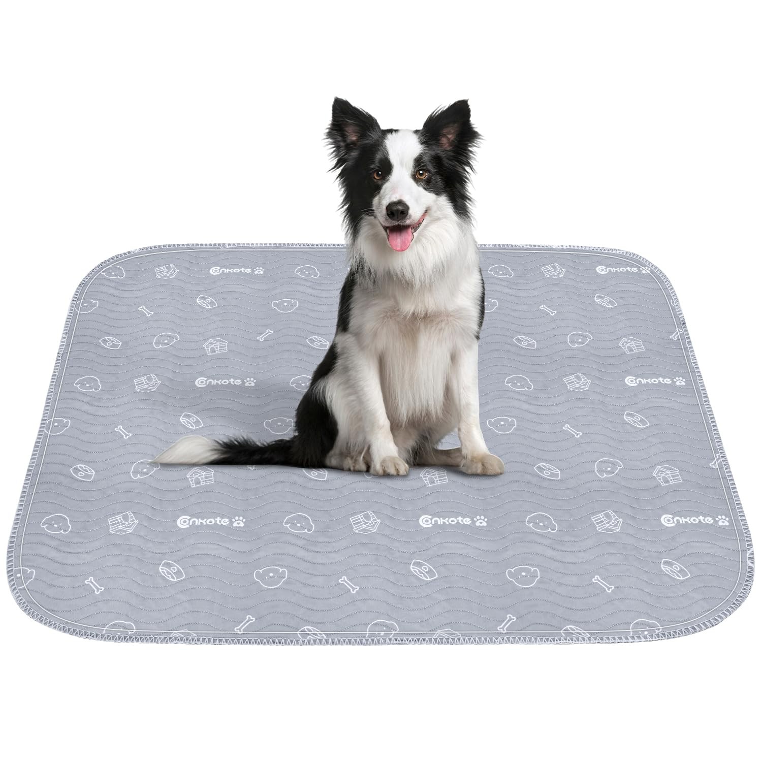 Dog Washable Pee Pads Large 36″x41″ Non-Slip Waterproof Mat – Reusable Training