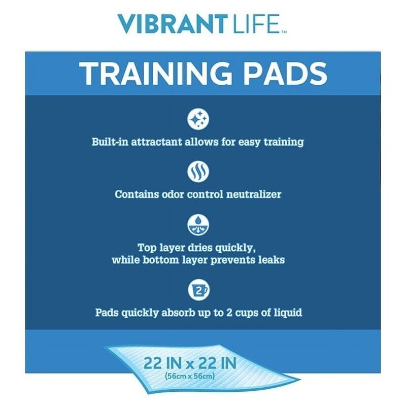 Puppy Training Pads Super Absorbent Leakproof Odor Control Disposable 14 Count