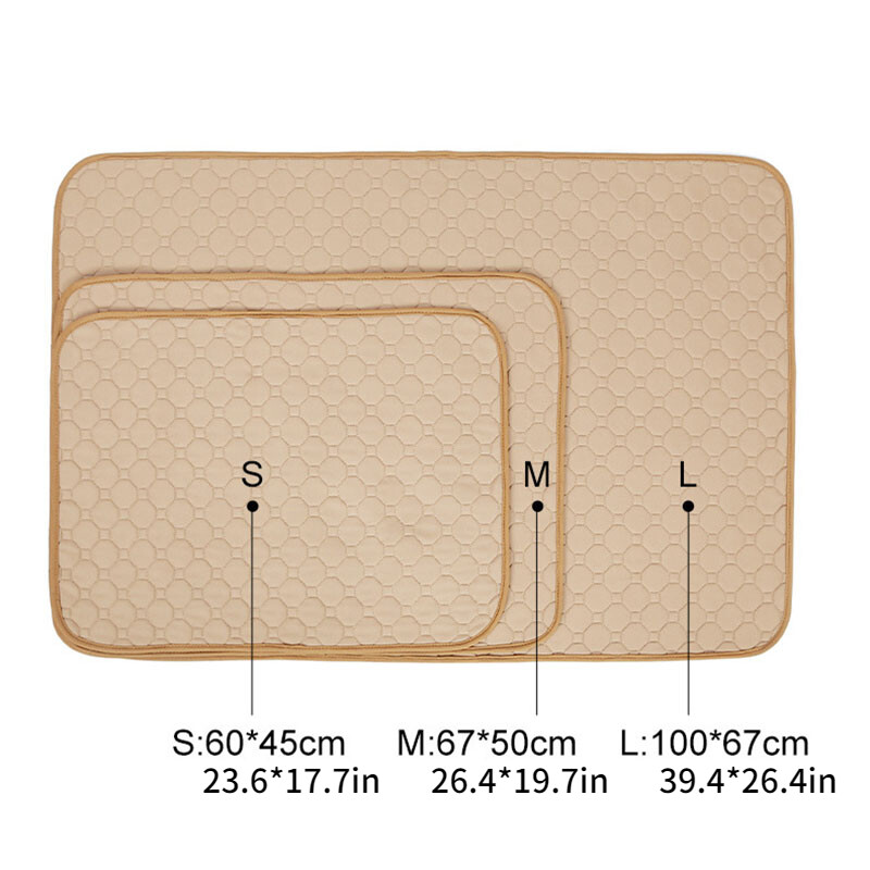 Pet Pee Pad Breathable Watertight Dog Diapers Waterproof Matching Washable