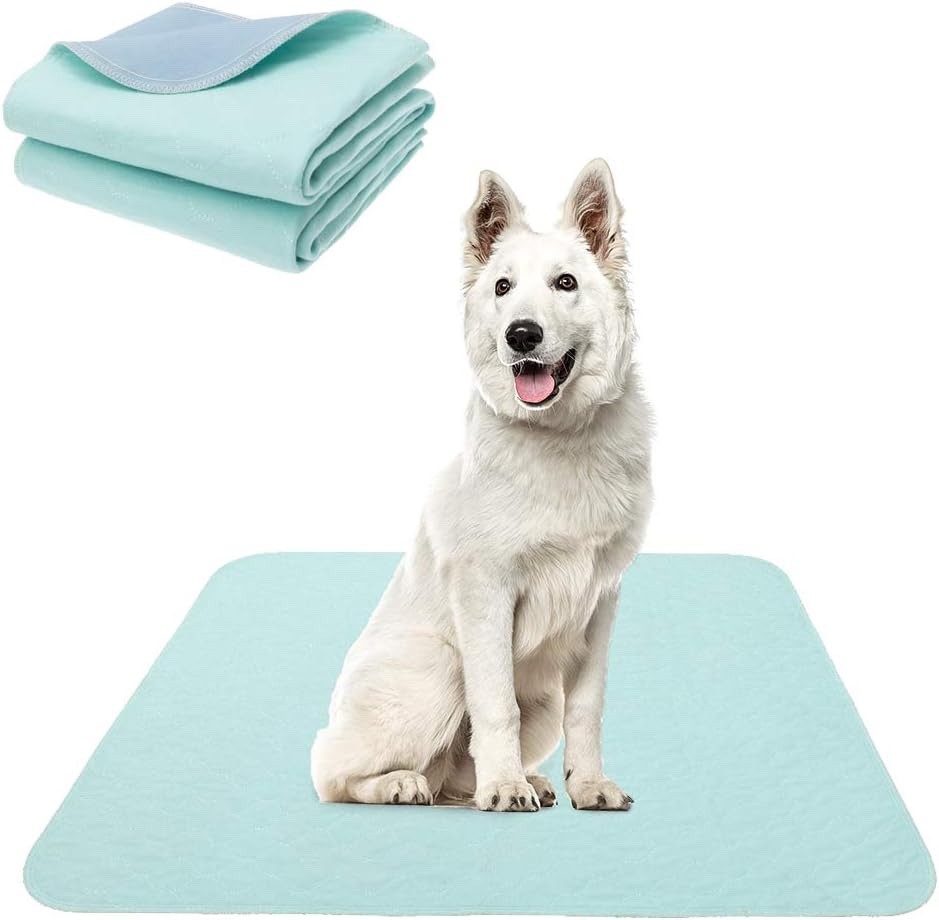 KOOLTAIL Washable Pee Pads for Dogs – Waterproof Dog Mat Non-Slip 36”x41”