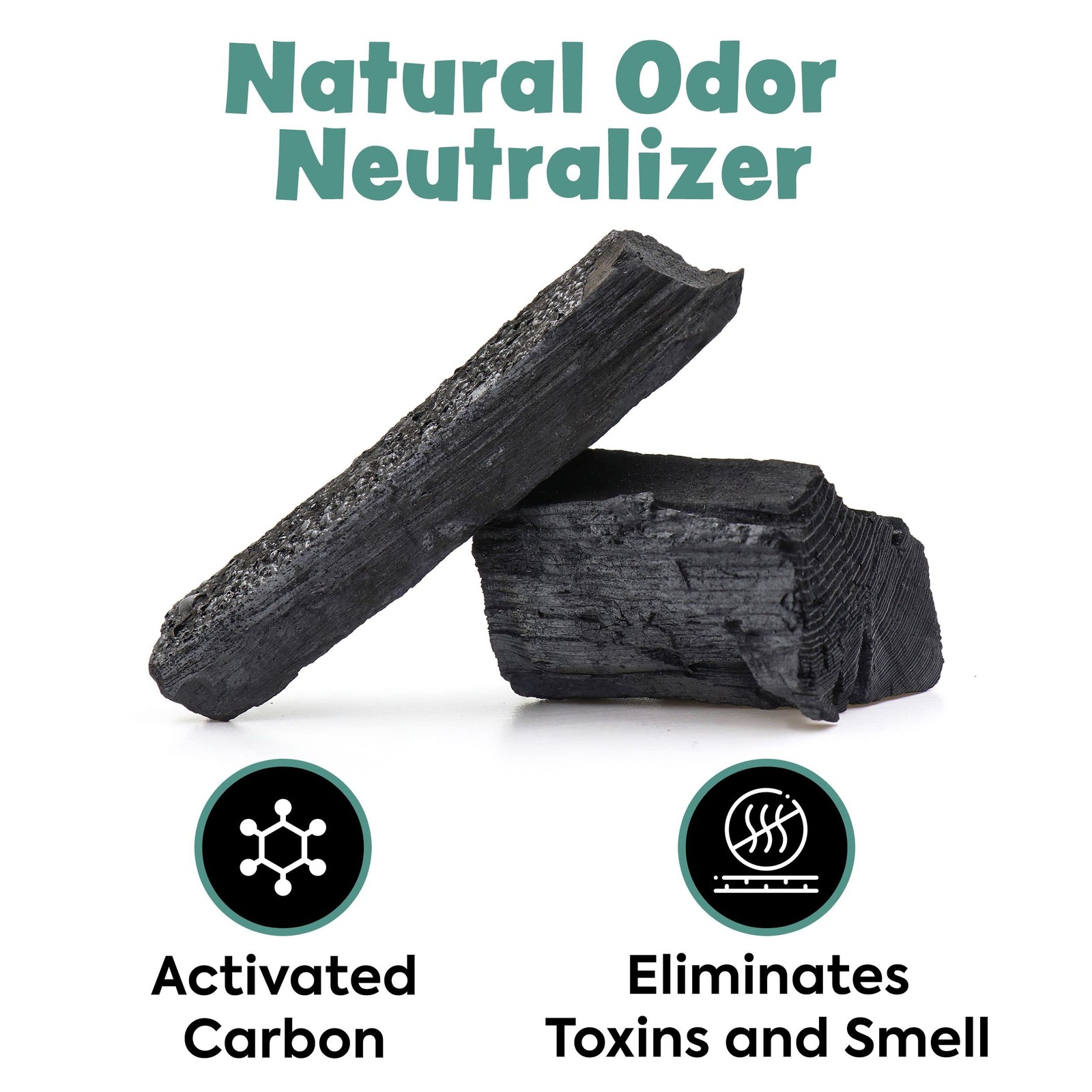 Disposable Puppy Pads Potty Training – 25 Activated Charcoal 23″ x 23″, Gray