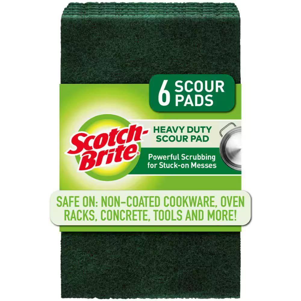 Heavy-Duty Scour Pad (12-Count)