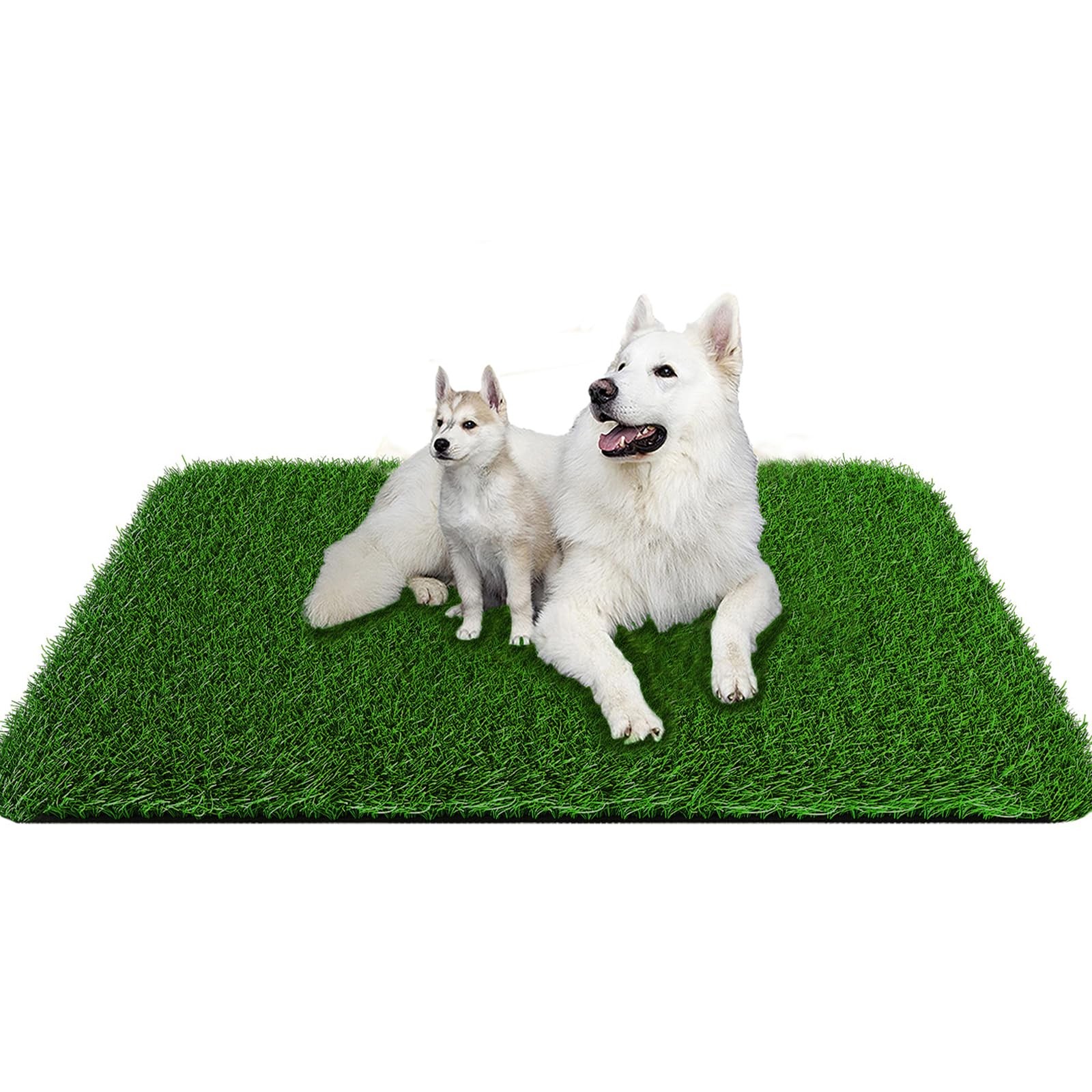 Grass Pad for Dogs 39.3 x 31.5 inches Strong Absorbency 39.4×31.5 Inch, Green