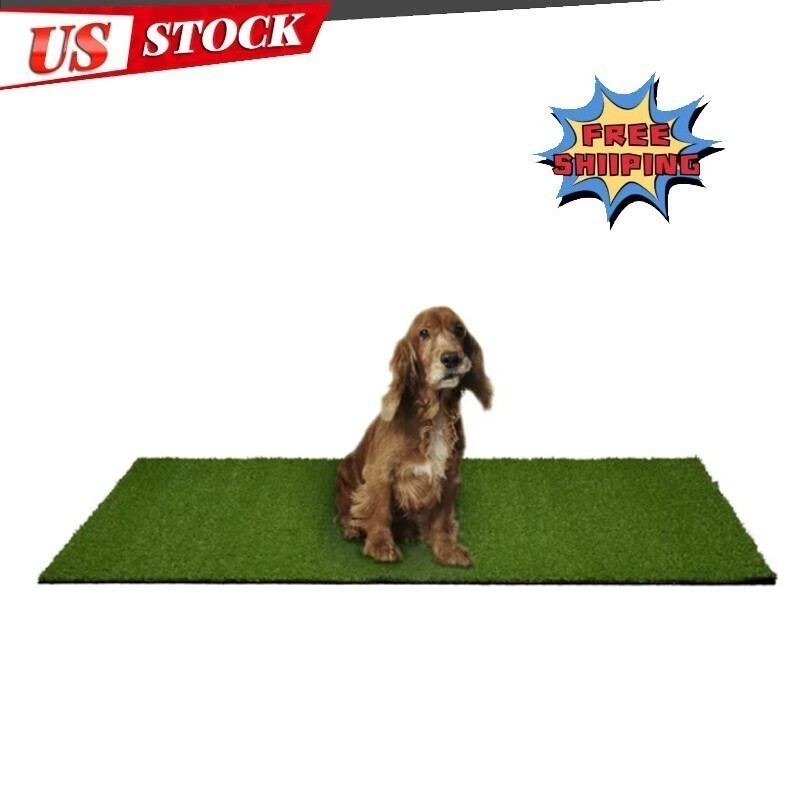 Puppy Pee Pad 3 ft. x 4 ft. Easy Clean with Drainage Holes Artificial Grass Turf