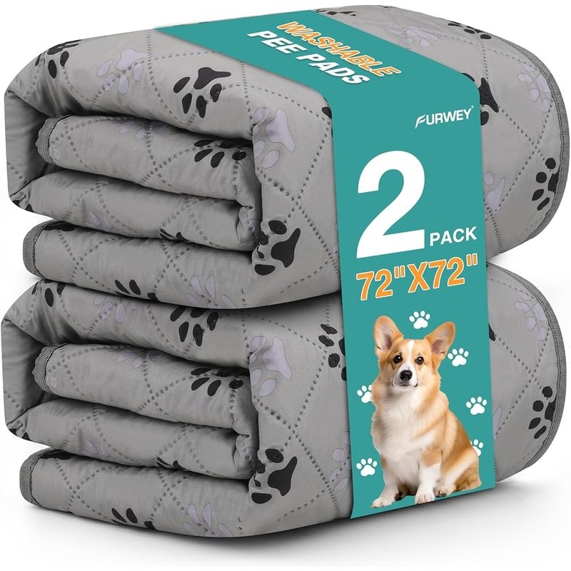 Washable Dog Pee Pads Super Absorbent Non-Slip Waterproof Pet Training Mat New