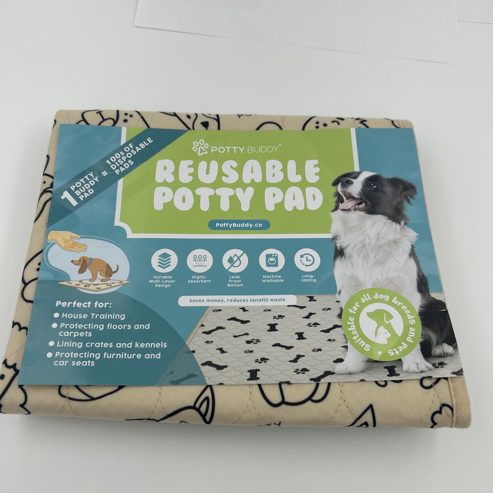 Reusable Pee Pads Washable Puppy Pads – Training Pet Pads Potty Pads (#3152)