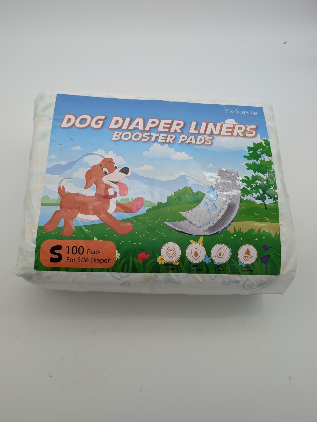 Dog Diaper Liners 100ct, Disposable Dog Diaper Pads Liner Female and Male Sup…