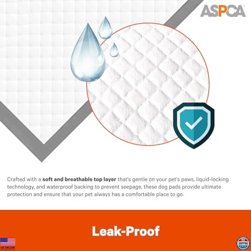 Scented Dog Training Pads, 100 Count, Absorbent Leakproof 22″x22″ Potty Pads