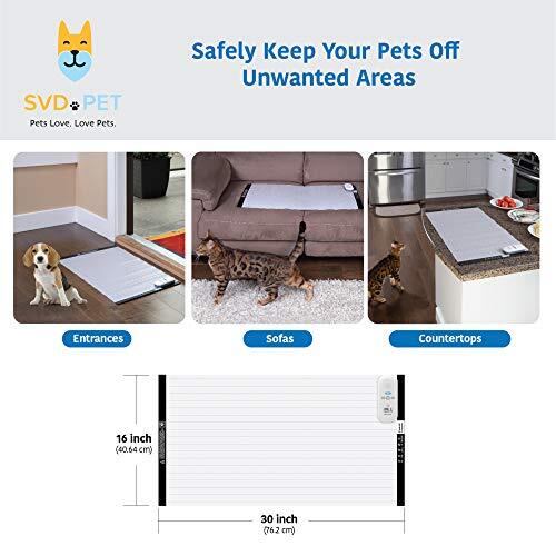 PET TRAINING MAT Dogs Cats Electronic Repellent Scat X-Large 5 Levels SVD.PET