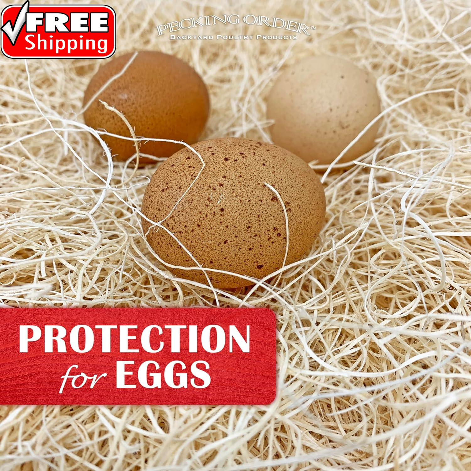 Nest Box Pads for Chicken Nesting Boxes – 13 X 13 Pads Made in USA from Sustaina