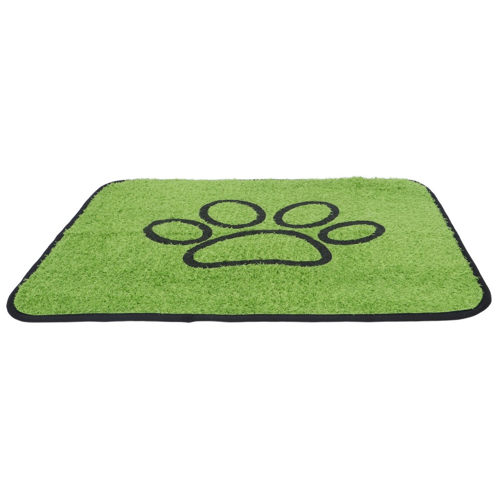 Green Washable Dog Toilet Grass Pad Indoor Pet Potty Mat Durable and Leakproof