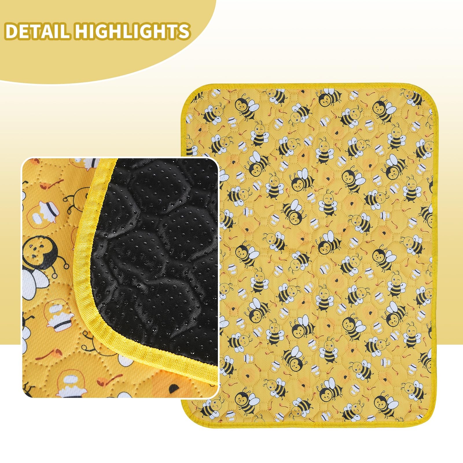Washable Pee Pads Super-Absorbent Non-Slip Waterproof – Perfect for Potty