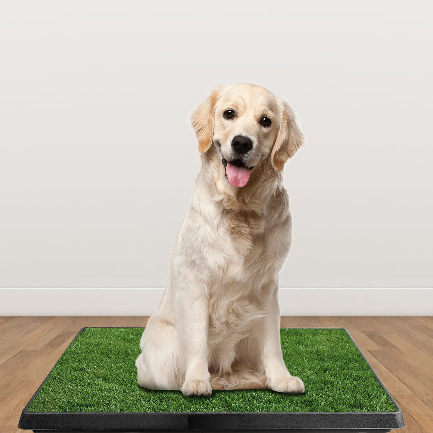 25×20″ Puppy Dog Pet Potty Training Pee Pad Mat Tray Grass House Toilet W/ tray