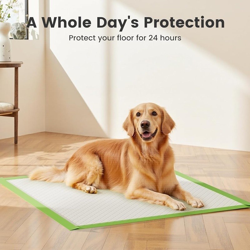 Extra Large Pet Training Pads Absorbent Leak-proof 5 Layer Waterproof 30 Count