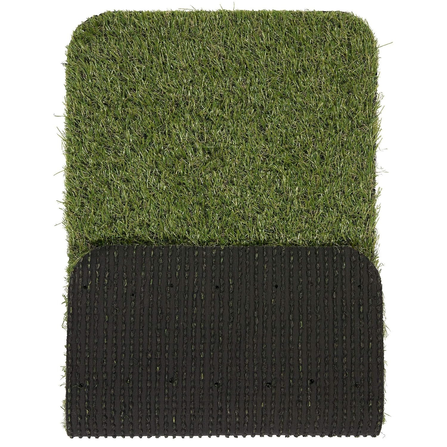 Artificial Grass Puppy Potty Training Pad with Tray, 15″ x 30″ Reusable Pee P…