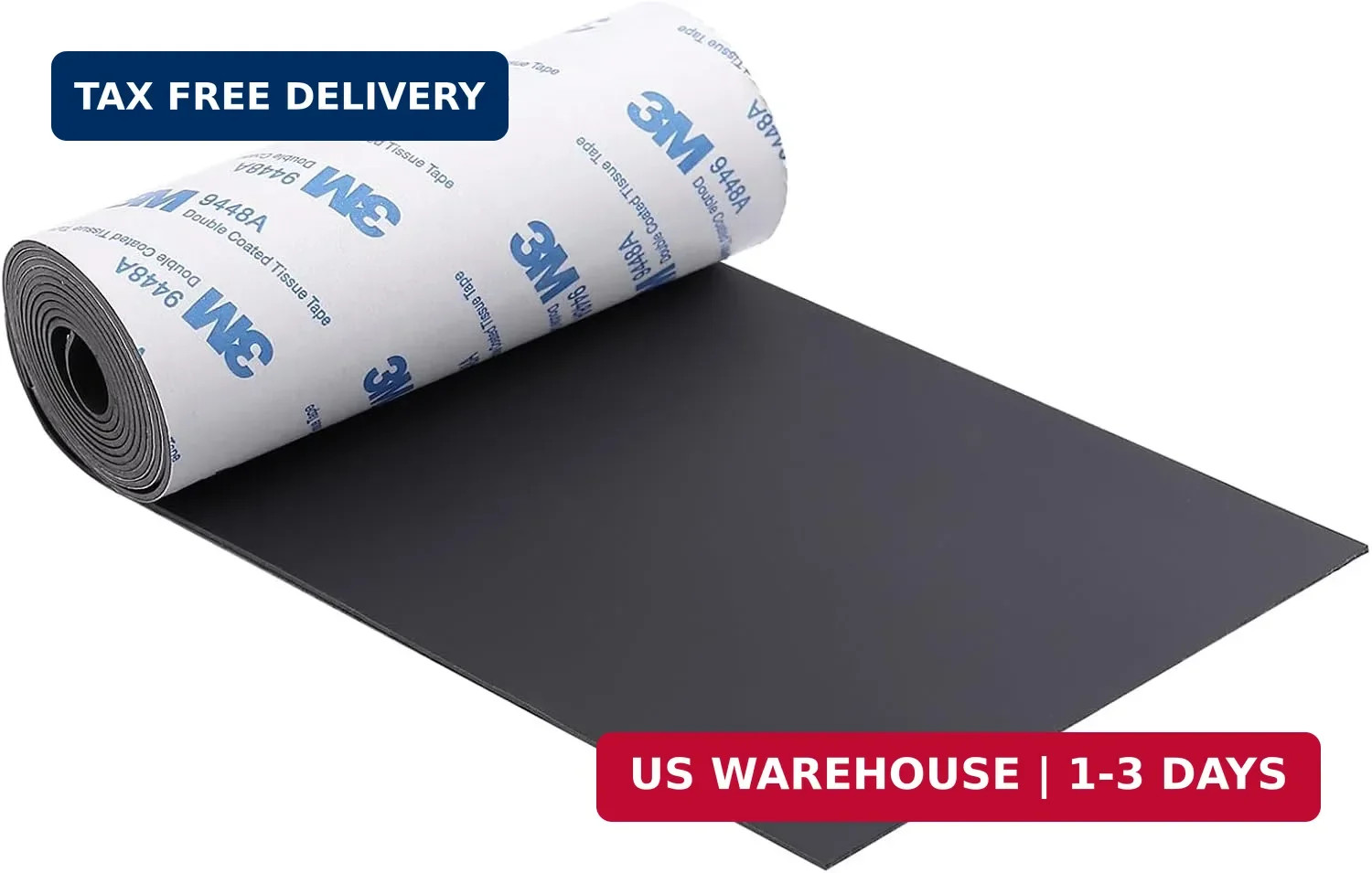 Upgraded Silicone Furniture Pads, 5 x 40 Inch Non Slip Rubber Pads | Self Adhesi